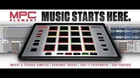 UNBOXING THE AKAI MPC ELEMENT