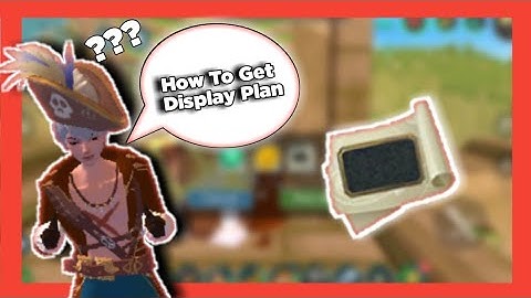 Utopia Origin - How To Get Display Plan/Display Case