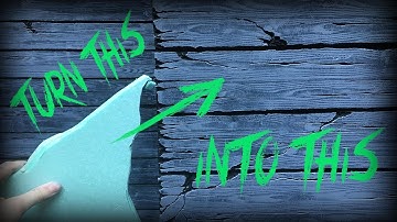 Make Realistic Wood from Foam!