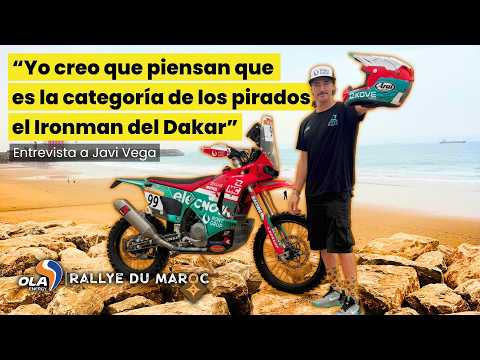 🏍️🤯JAVI VEGA brings the MOST EXTREME ADVENTURE to the Rallye du Maroc: how he survives in the desert