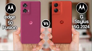 Moto Edge 50 Fusion Vs Moto G Stylus 5G 2024