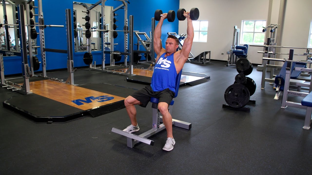 How to do various forms of the shoulder press