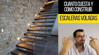 COMO HACER UNAS ESCALERAS VOLADAS  y CUANTO CUESTA CONSTRUIRLAS(presupuesto en 5 minutos ⏱)