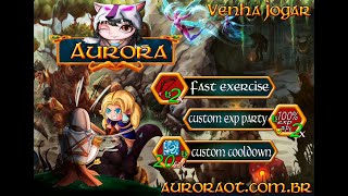 (TIBIA) Aurora OT Server - 4 meses online! Venha conhecer e surpreenda! NonPvp versão 12.86