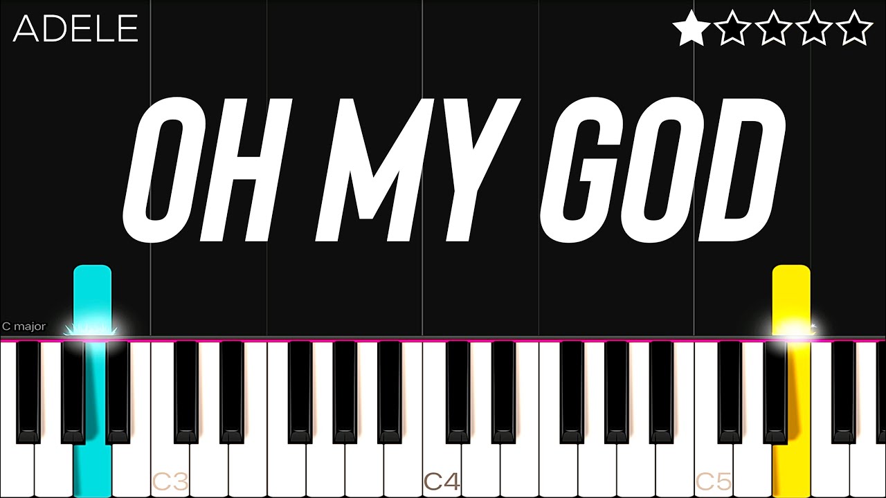 Adele - Oh My God | EASY Piano Tutorial