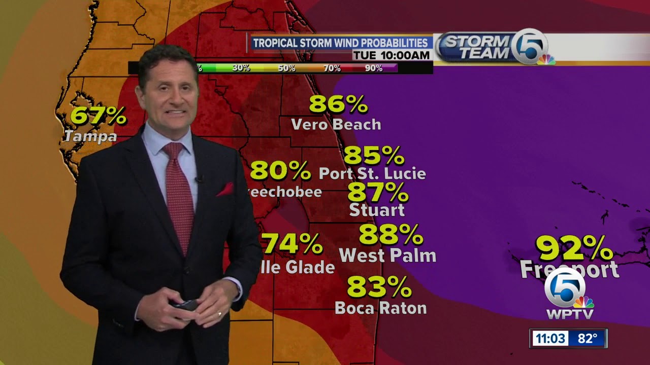 11 A.M. UPDATE: Dorian forecast to become a Category 4 hurricane - YouTube