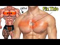 6 تمارين لخط الصدر الوسط محفور كمال الاجسام    