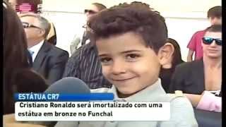 Cristiano ronaldo junior: "my father is the best in the world."