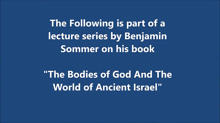 Benjamin Sommer Comments on the Trinity Doctrine