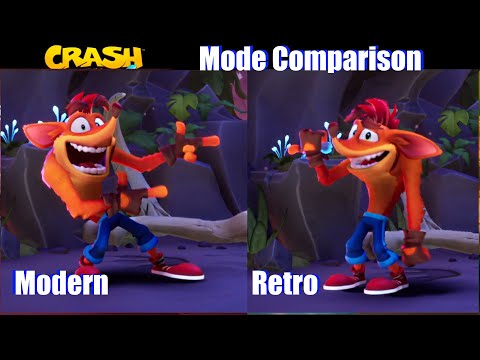 Video: Crash Bandicoot På PS4: Retro Gameplay Oppfyller Topp Moderne Visuals