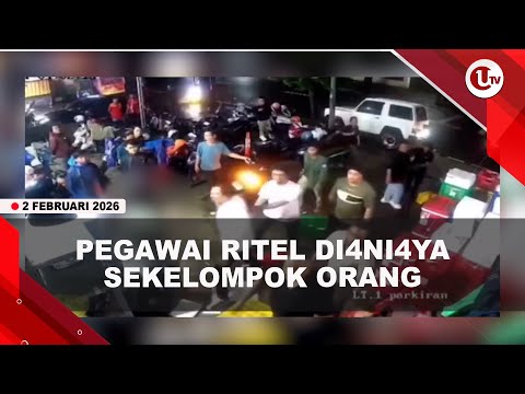 BRVTAL, PEGAWAI RITEL D!4N!AYA KELOMPOK ORANG DI PASAR MINGGU JAKSEL | U-NEWS