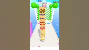 Pancake Run Level 339 Gameplay Walkthrough Android #Shorts