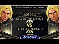 CYG BST XP Chris T (Ken) vs Echo Fox Momochi (Ken) - SCR 2018 Top 8 - CPT 2018