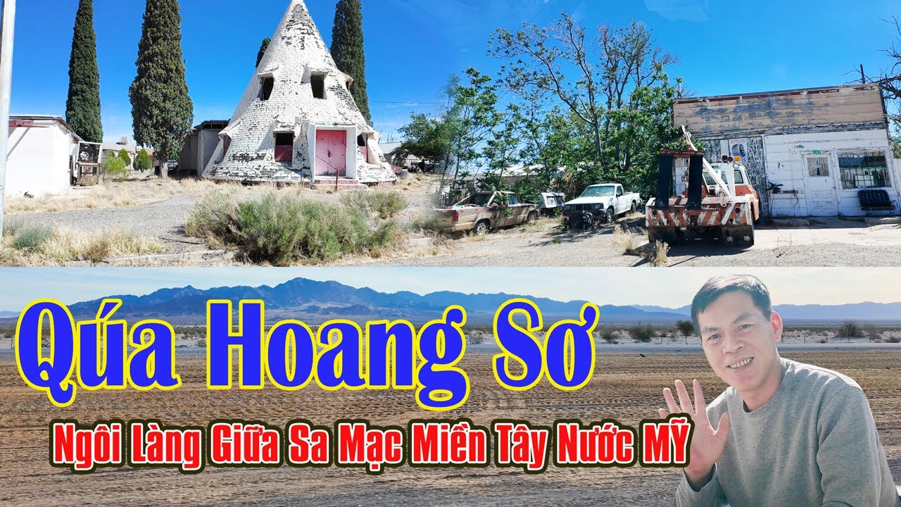 Xuyên Bang Miền Tây nước Mỹ | Gặp Ngôi Làng Quá hoang vắng giữa Sa Mạc | Arizona.
