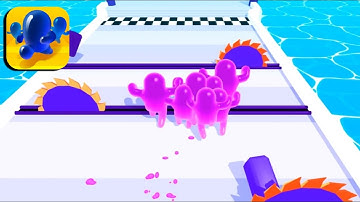 Join Blob Clash 3D Level 3-5 Gameplay Ios, android