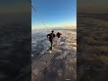 Extreme Hot Air Balloon Sky Dive! 🪂🔥 #shorts #skydiving #viralshorts #trending