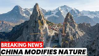 China Splits a 300 Million Year Old Mountain in 8 Months