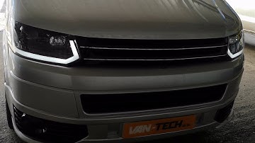VW Transporter T5.1 Light Bar Headlights Dynamic Indicators 2010-2015