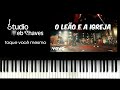 O Leão E A Igreja (Ao Vivo) - Preto No Branco ft. Nívea Soares - Vídeo aula teclado