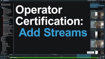 13 - Add Streams  - Nx Operator Certification
