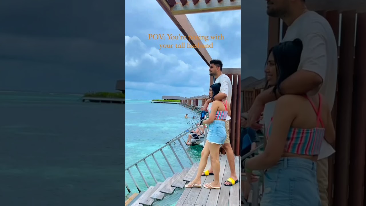 tall boy short girl Poses 