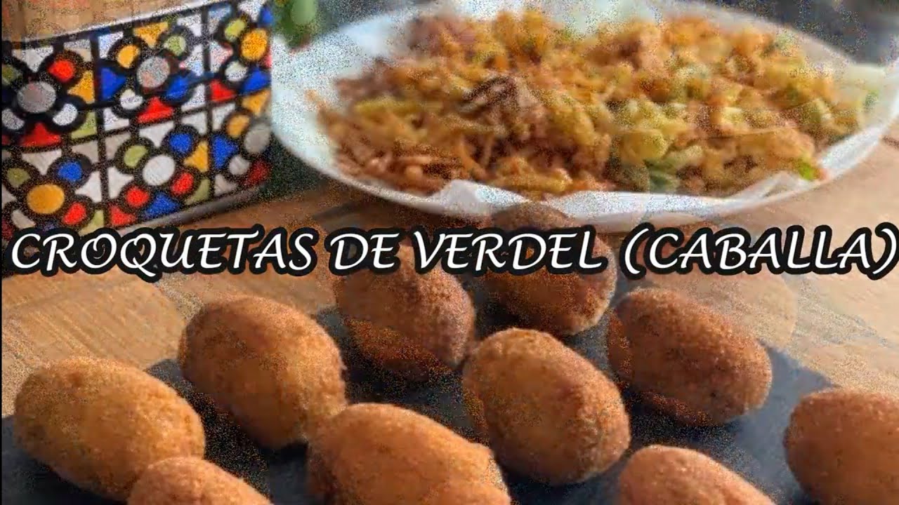 CROQUETAS DE VERDEL ( CABALLA) Luis Llamas.