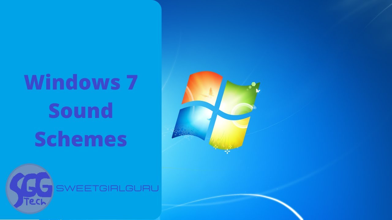 Windows 7 Sound Schemes YouTube
