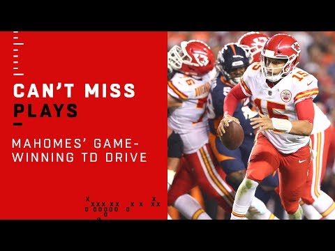 Patrick Mahomes Goes Full Favre on Game-Winning TD Drive!