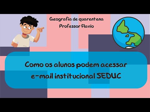 Como acessar e-mail institucional SEDUC