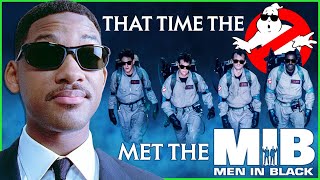 That time the Ghostbusters met the Men in Black