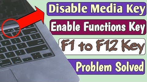How to Enable or disable Action keys on window 10 | How to Enable Functions Keys