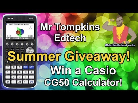 summer-giveaway-casio-fx-cg50---take-a-break-from-aqa-/-edexcel-/-ocr-revision-and-win!