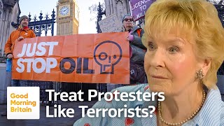 Should Protest Groups Be Treated Like Terror Organisations?