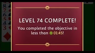 Level 74 "DAY IN THE MUSEUM" Tripledot Solitaire Journey