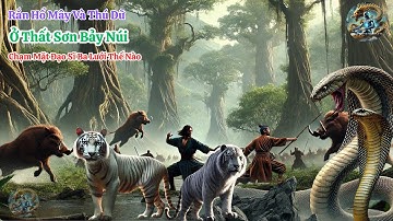 Cặp Rắn Hổ Mây Khủng Và Thú Dữ Ở Núi Cấm Thất Sơn An Giang Đối Mặt Với Đạo Sĩ Ba Lưới Thế Nào.