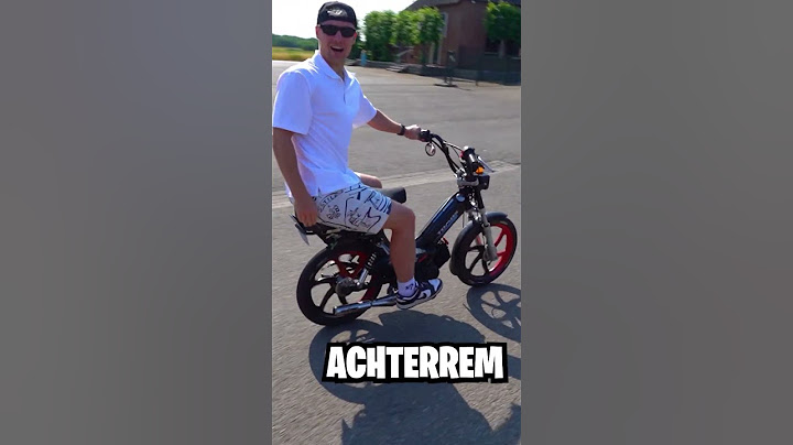 ENZO KNOL RIJDT OP TOMOS!