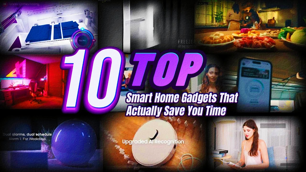 10 Smart Home Gadgets That Save You Time