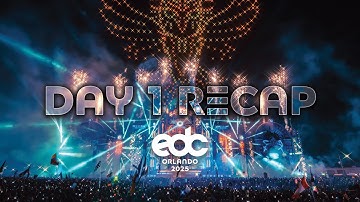 EDC Orlando 2025 Official Day 1 Recap
