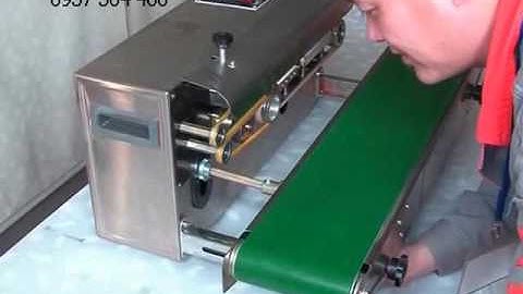 Máy hàn mép túi dạng đứng, máy ép bao nilon có dịch nước, máy ép túi liên tục, máy ép túi dạng đứng