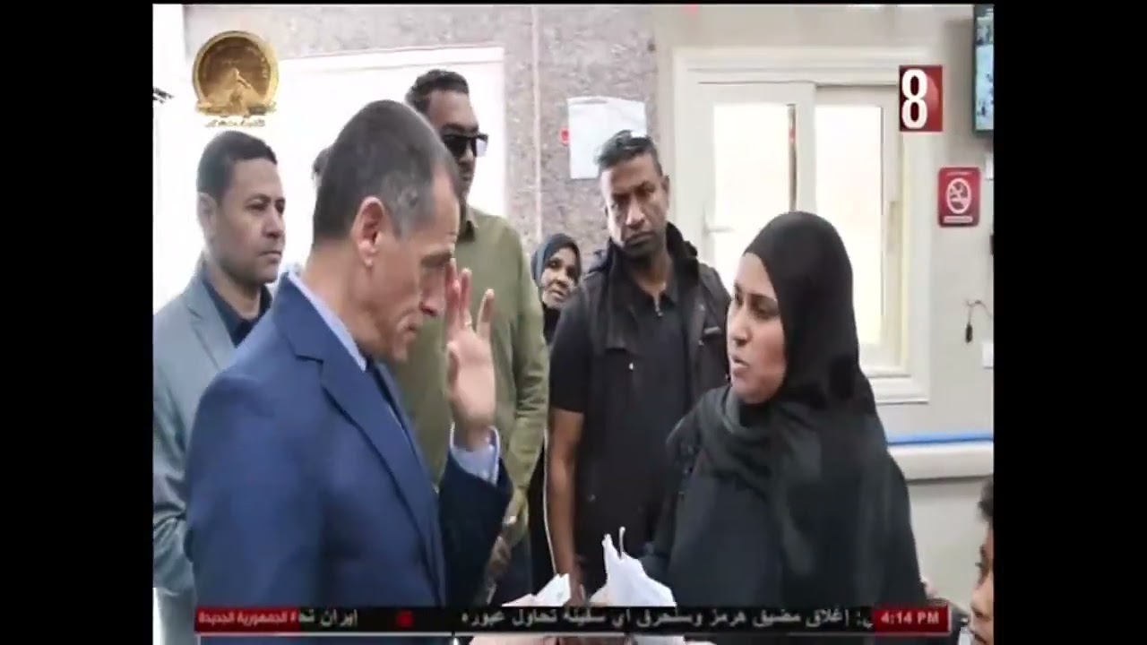 جوله مفاجئه لمحافظ اسوان لوحدة طب الاسره بالجوزيره