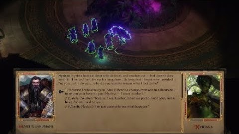 Pathfinder Kingmaker Nyrissa Boss Fight