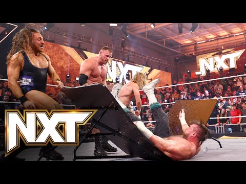 The Brawling Brutes & Tyler Bate vs. Gallus - Pub Rules Match: NXT highlights, Oct. 10, 2023