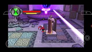 Ben 10 protector of earth fight with ghost freak in ppsspp android gameplay screenshot 4
