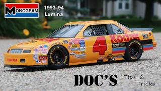 Doc's NASCAR Model Tips & Tricks: 1993-94 Lumina