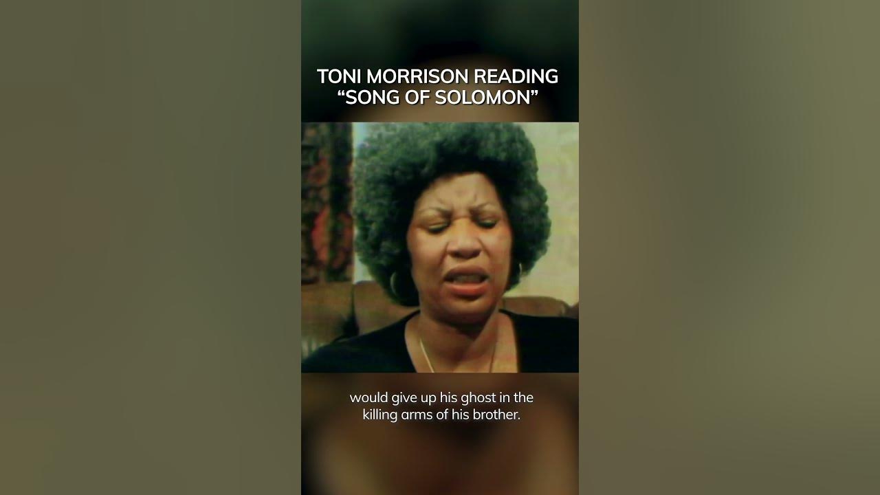 Toni Morrison reads an excerpt from ‘Song of Solomon’ on ALL ARTS