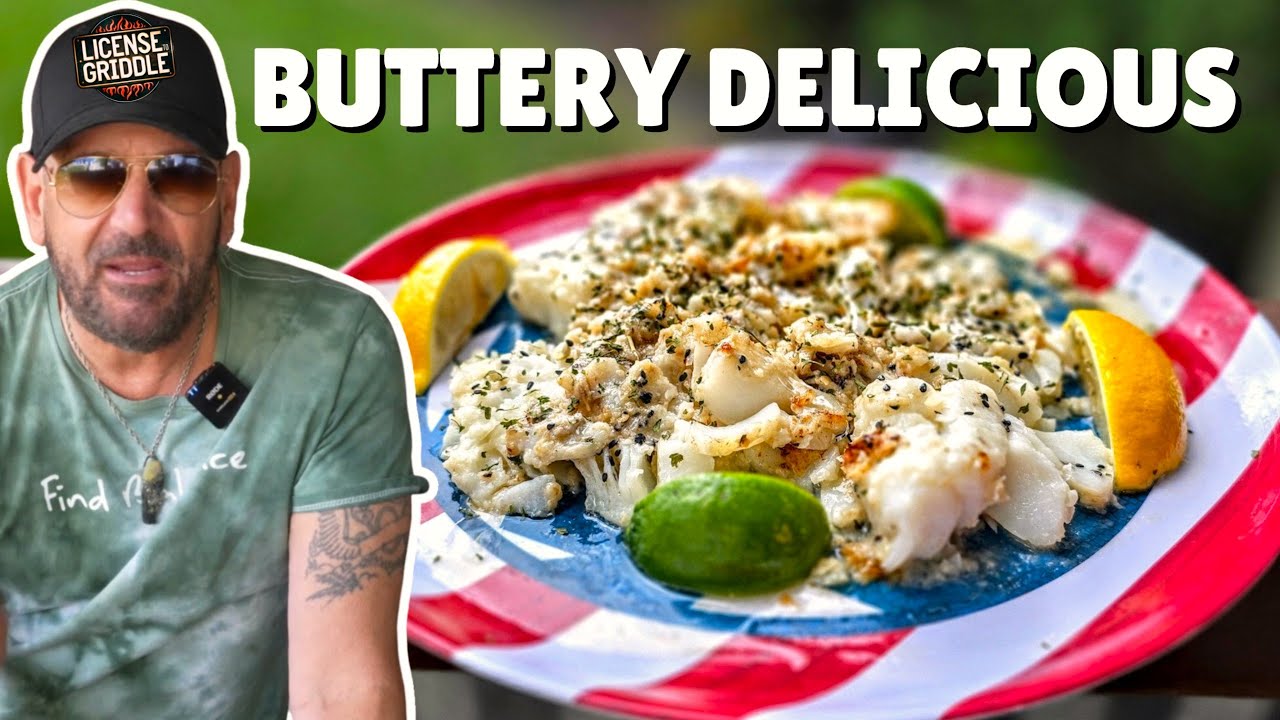 Lemon Butter Alaskan Cod is your New Favorite Blackstone Recipe | Griddle up Some Health