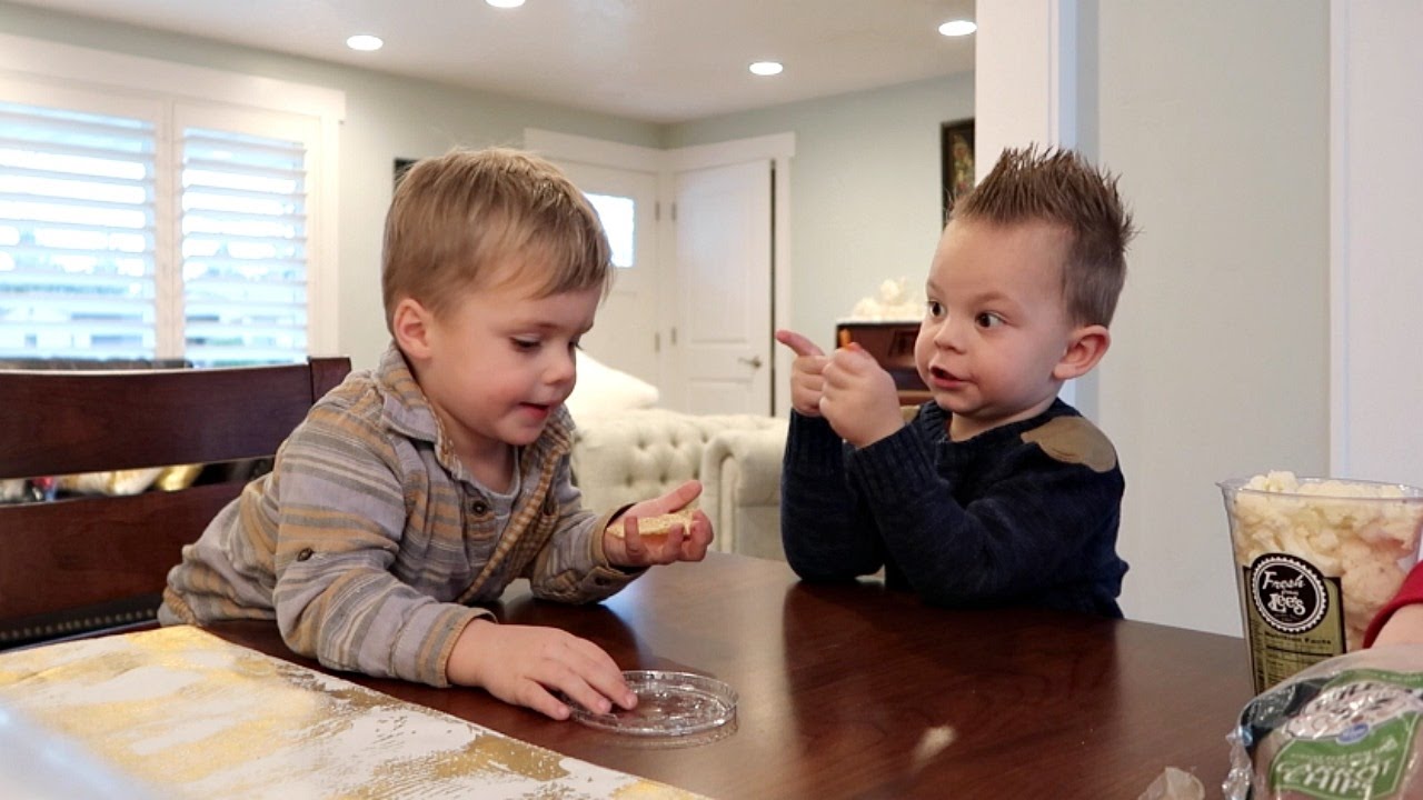 Toddler Serious Christmas Debate