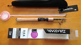 Daiwa BBB TLFS Spin Rod Unboxing & Testing Daiwa BBB TLFS Spin Rod Unboxing & Testing