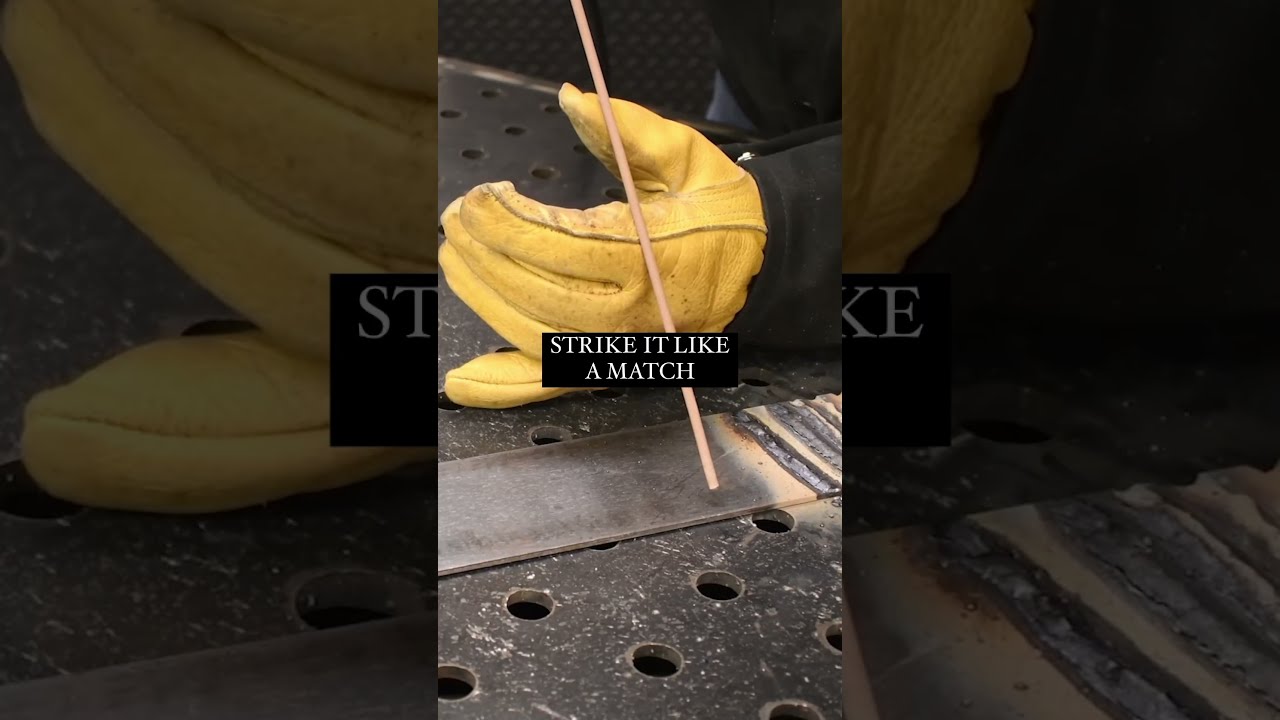 How To Strike An Arc When Stick Welding