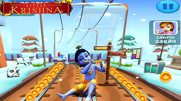 Little Krishna Run Game - FUN Run with Lord Krishna | Android/iOS Gameplay HD